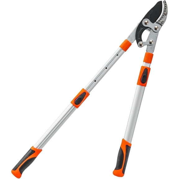 Garden Clippers Extendable Long Handle Trimmer Heavy Duty Plant Cutter Pruning Shears for Outdoor Yard Lawn Tree Shrub