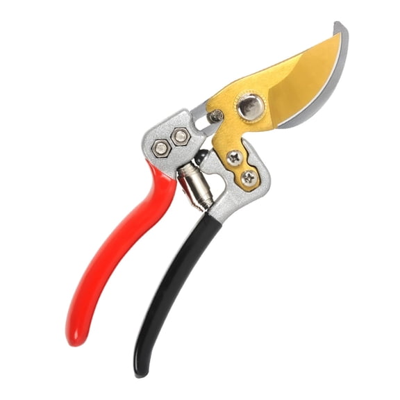 Garden Clippers, Premium Germany Titanium Pruners, Work 3 Times Easier, Ratcheting Pruning Shears, Cutting Rose, Flower, Hedge, Stem, Tree, Sharp Gardening Scissors, Arthritis Weak Hand Snips