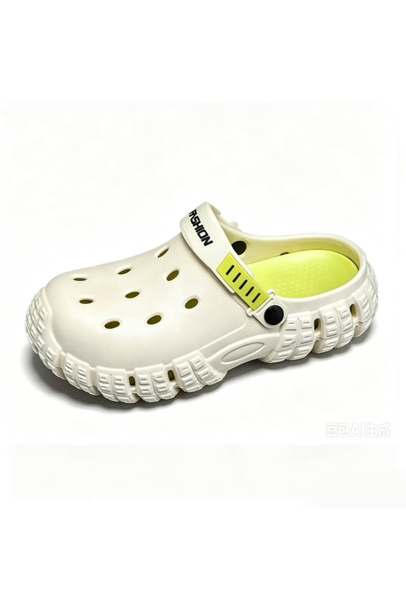 Unisex Garden Clogs, PVC Upper Foam Sole Winter Mule Slippers for Men Women Indoor Outdoor Daily Wear Footwear