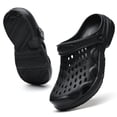 thumbnail image 1 of YUKTOPA Men’s Garden Clogs, Lightweight EVA Slip On Clog Sandals, Water Friendly Comfort Casual Outdoor Yard Shoes, Beach Pool Shower MulesBlack 41, 1 of 1