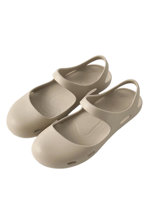 Garden Clogs for Women, Arch Support Water Sports Barefoot Comfort Non- Waterproof Mules Nurse Sandals, Fixed Heel Strap Outdoor Beach Slippers