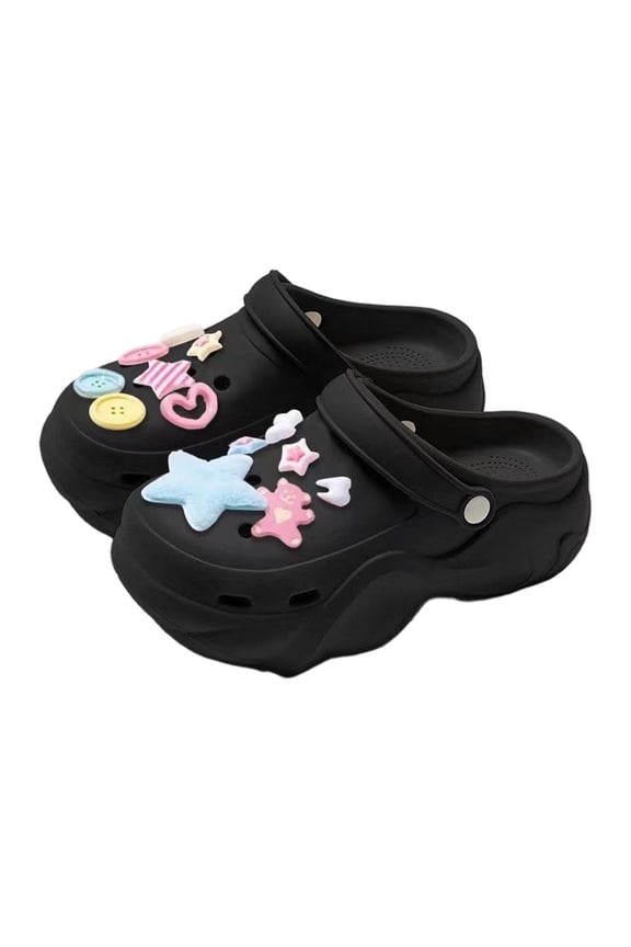 Garden Clogs for Women Comfortable Unisex With Thick Sole And Breathable Design For Daily Casual Wear Including Charm Accessories
