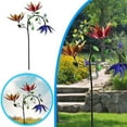 thumbnail image 1 of Colorful Sunflower Windmill Garden Art Outdoor Decorative for Home and Yard Unique Personality Addition to Your Outdoor Space, 1 of 8