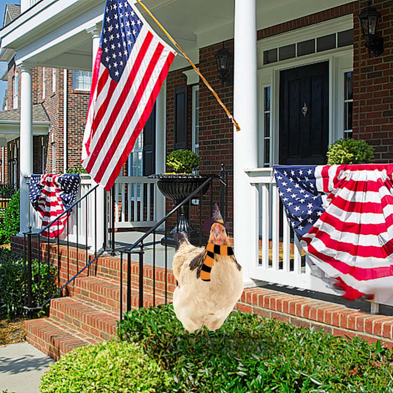 Garden Cover Fabric Staples Metal Garden Flowers Dog in Yard Signs for