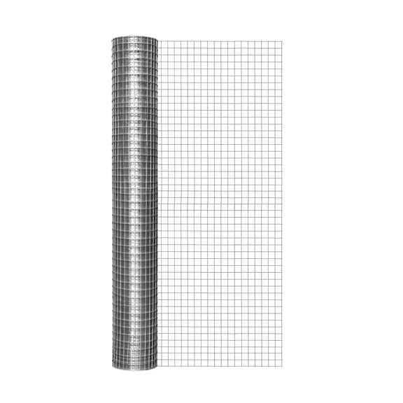 Garden Craft 24in H x 15ft L Galvanized Hardware Cloth with 1/2in Openings