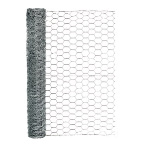 Garden Craft Chicken Wire, 24" H x 25 Ft, 1" Hexagonal Mesh