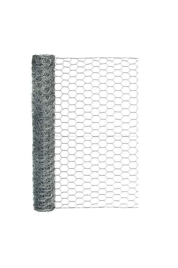 24in H x 25ft L Roll of Chicken Wire with 1in Openings