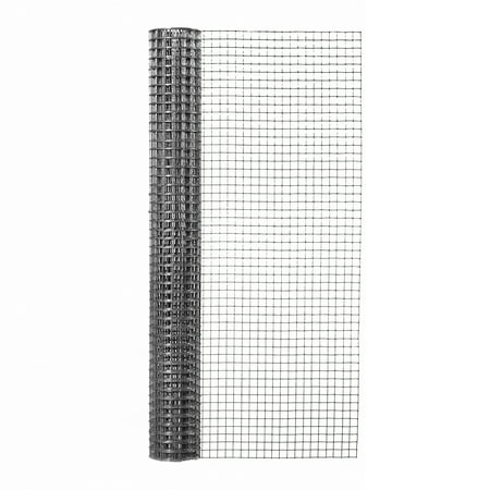 Garden Craft 24in H x 5ft L Gray Galvanized Steel Hardware Cloth with 1/2in Openings