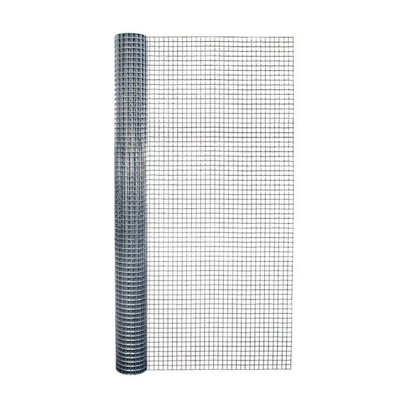 Garden Zone 36 in. W x 10 ft. L Silver Gray Steel Hardware Cloth 1/2 in.