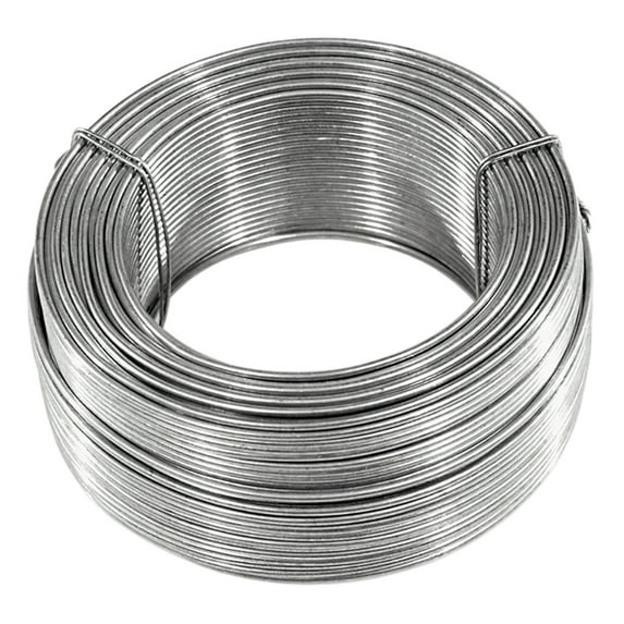 Garden Craft Gray Galvanized Steel Multi-Purpose Tie Wire, 200'
