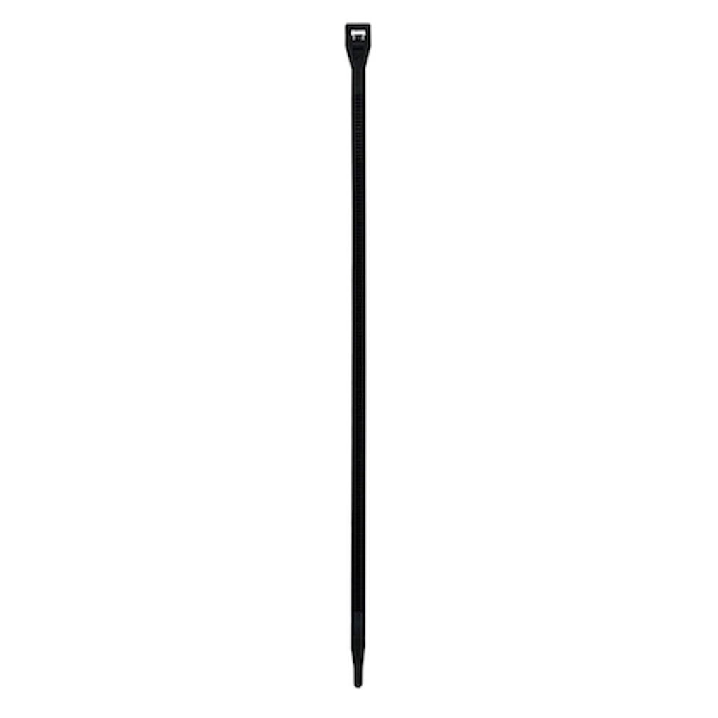 Garden Craft Plastic Self-Locking Fence Cable Ties, Black 50 Count