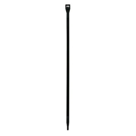 Garden Craft Plastic Self-Locking Fence Cable Ties, Black 50 Count