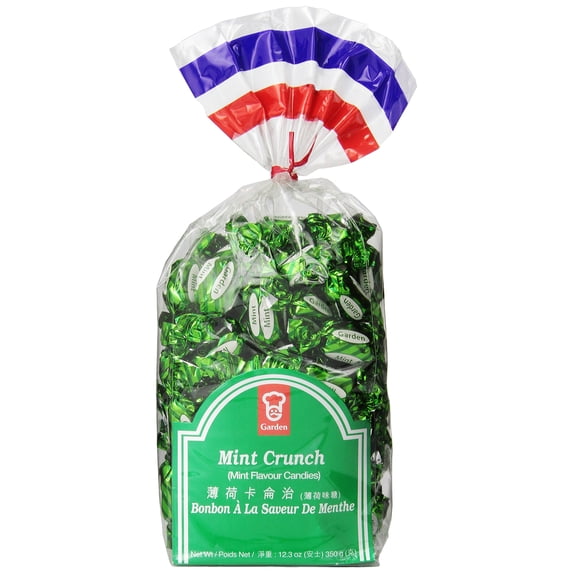 Garden Crunch Candy, Mint, 12.3 oz SHO8
