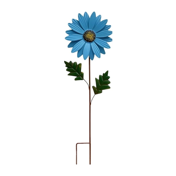 Garden Decor for Outside 27 inch Sunflower Garden Stakes Spring Decor Metal Flower Yard Art for Outdoor Lawn Ornaments Garden Pathways and Patio Decoration