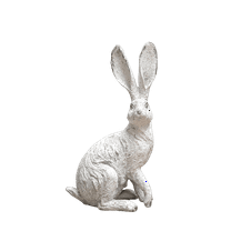 Garden Decor Yard Decorations Bunny Figurines Home Decor Sculptures Resin Statues for Farmhouse Courtyard Outside Lawn