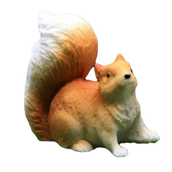 Garden Decor Yard Decorations Outdoor Outdoor Decor Patio Decor Garden Squirrel Ornament Animal Model Figurine Home Decor Decoration Accessorie Crouching Posture