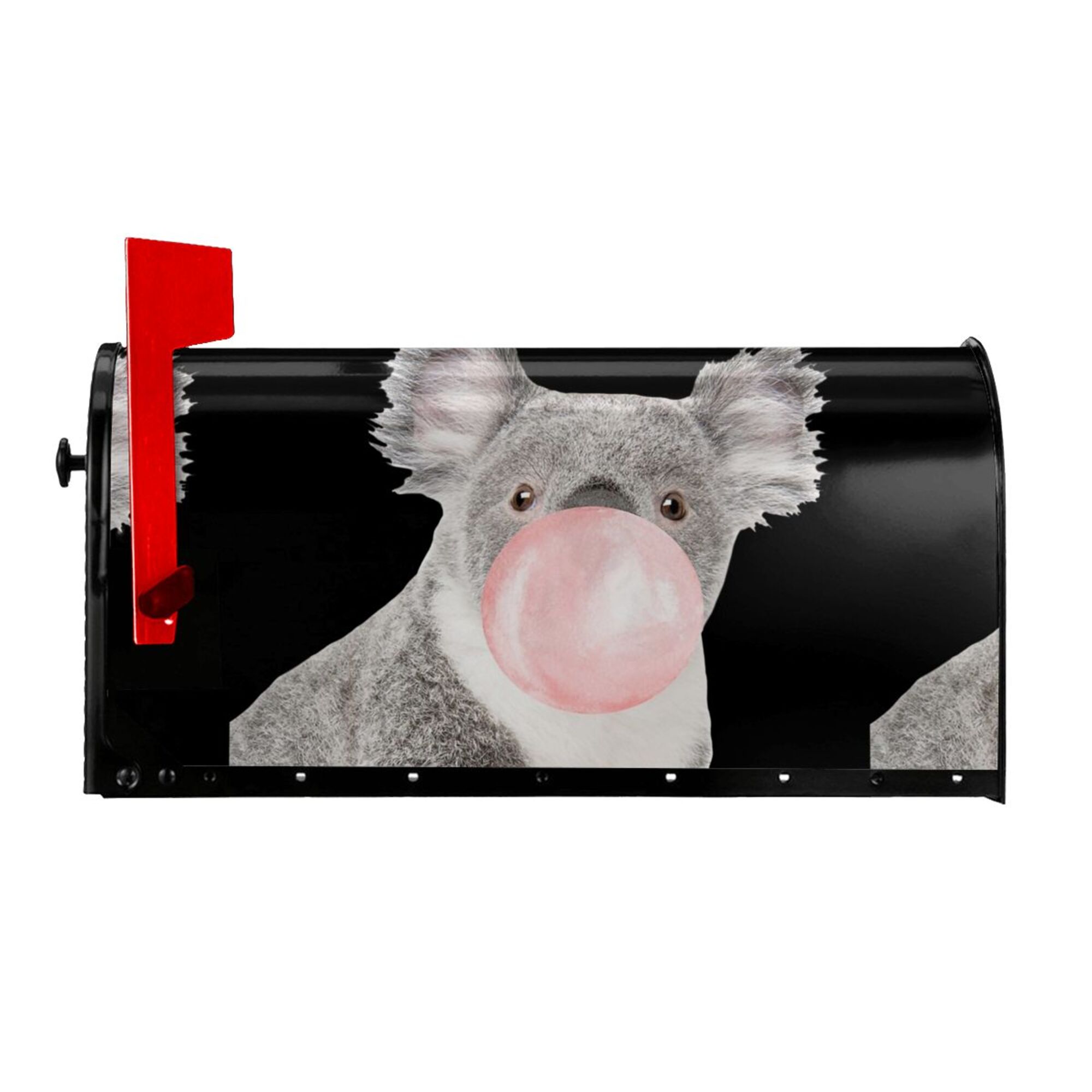 Garden Decoration Chewing Koala Mailbox Covers Retro Mailbox Wraps Post Letter Box