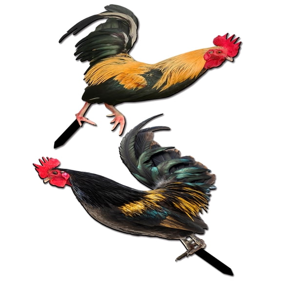 Garden Decoration Insert Lawn Animal Trick Bundle Decorative Outdoor Stake Adornment
