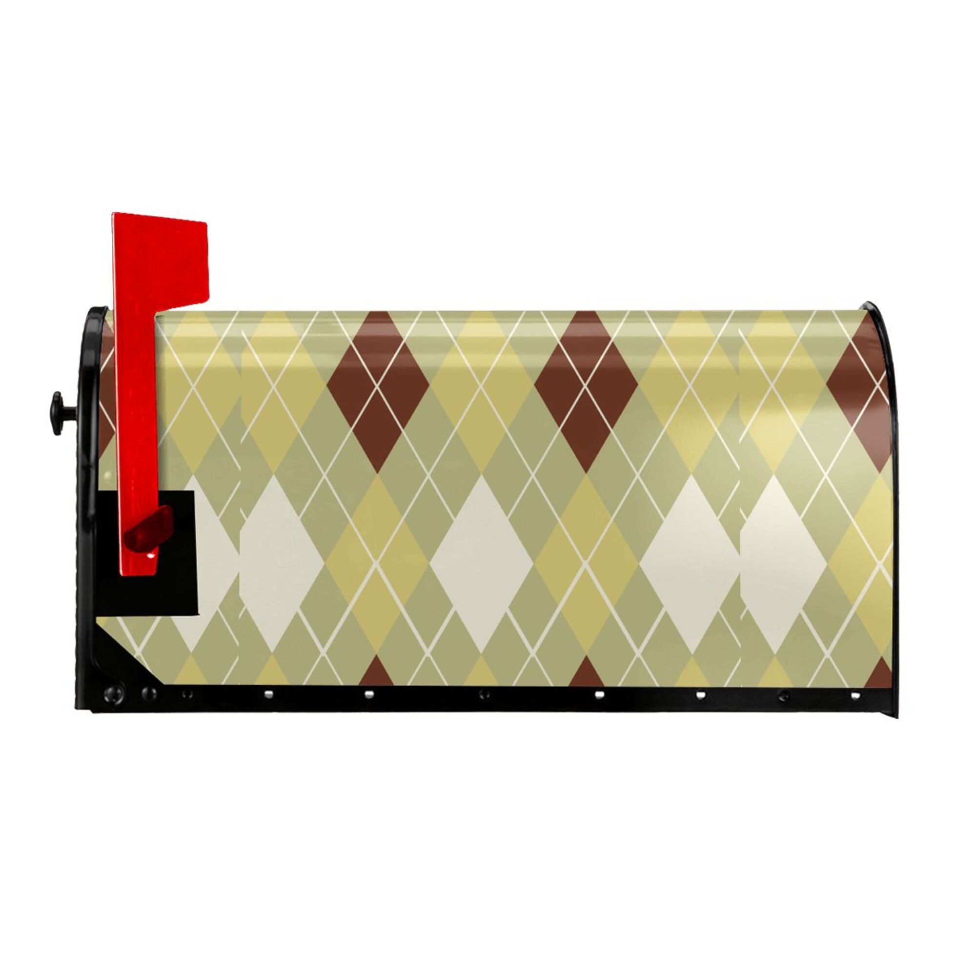 Mailbox Post Wraps Garden Decoration Seamless Floral Pattern Background Mailbox Covers ...
