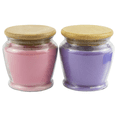 thumbnail image 1 of Garden Delights 12 oz. Jar Candle Set – Rose & Lavender Scented Candles, 1 of 5