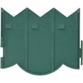 thumbnail image 1 of bulk buys Interlocking Scalloped Garden Edging, green, 1 of 3