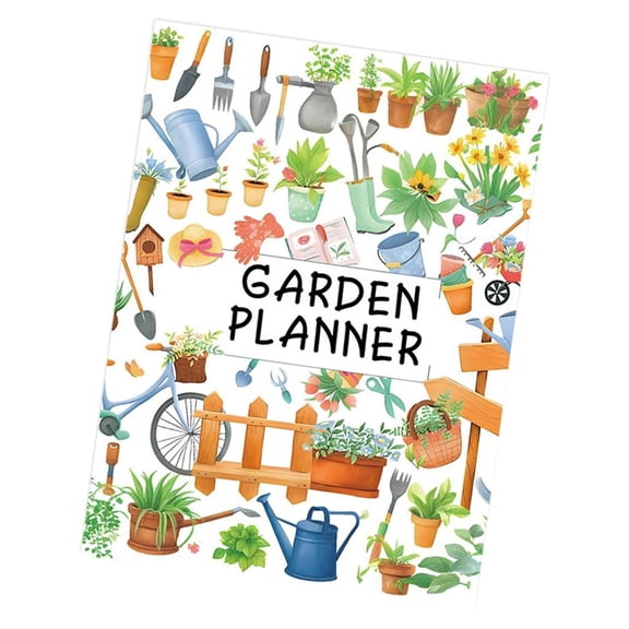 Garden Diary Book Comprehensive Garden Planner 12 Month Plant Care Trackers Gardening Planning Notebook For Enthusiasts