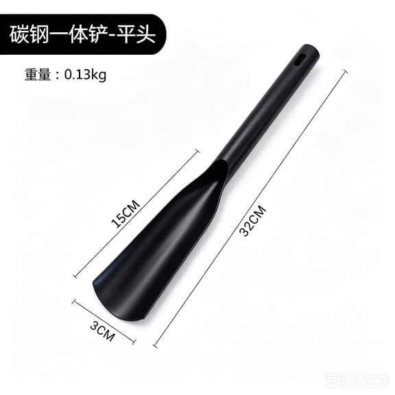 Garden Digging Shovel Stainless Steel Hand Trowel - Ergonomic Handle Garden Tool for Planting Flowers, Digging Vegetables, Weeding, Camping, Beach Use