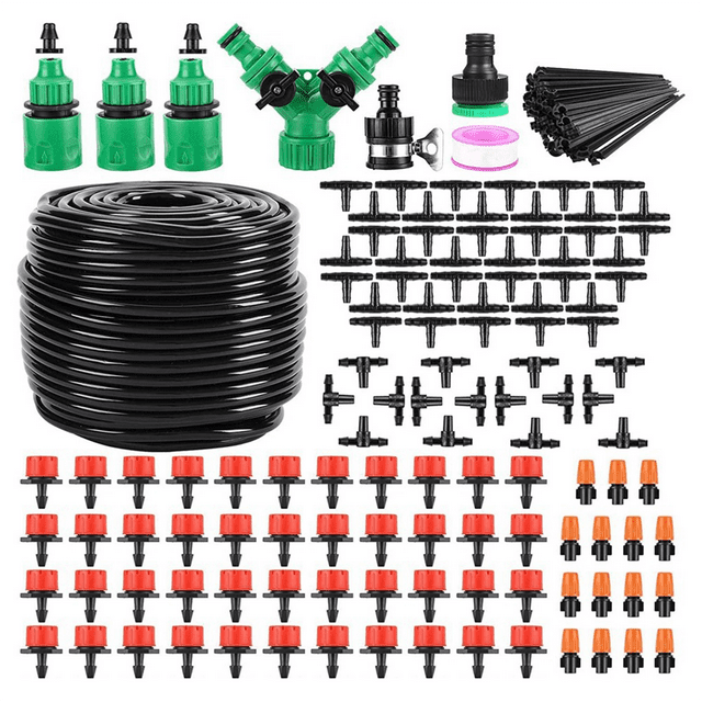 Garden Drip Irrigation Kit Drip Irrigation System 1/4 Inch Blank Tubing