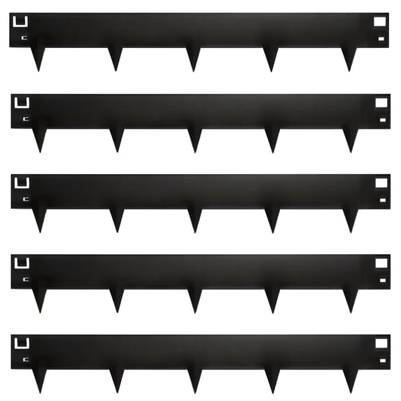 Garden Edging (5pcs), 17.5ft Landscape Border Edging, Hammer-in Lawn Edging for Garden Flower Beds Lawn Yard Paver Pathway