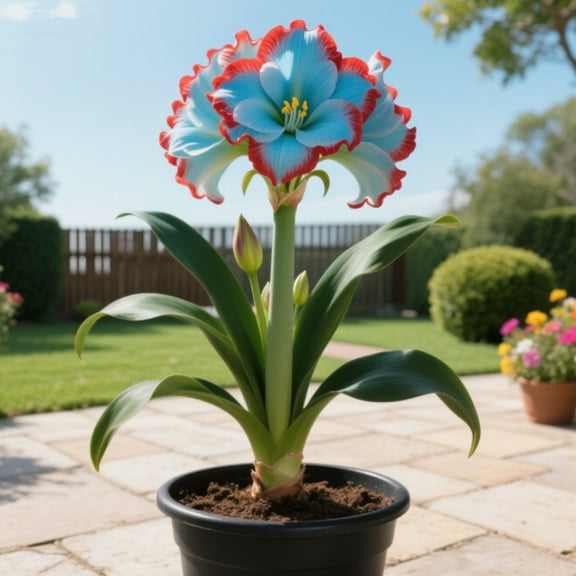 Garden Elegance Decoration -amaryllis （bulbs）-Plants For Planting - Premium Garden Stakes Perfect for Borders - Striking