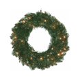 thumbnail image 1 of Garden Elements Diameter Douglas Fir Electrical Christmas Wreath, Clear Lights, 60", 1 of 6