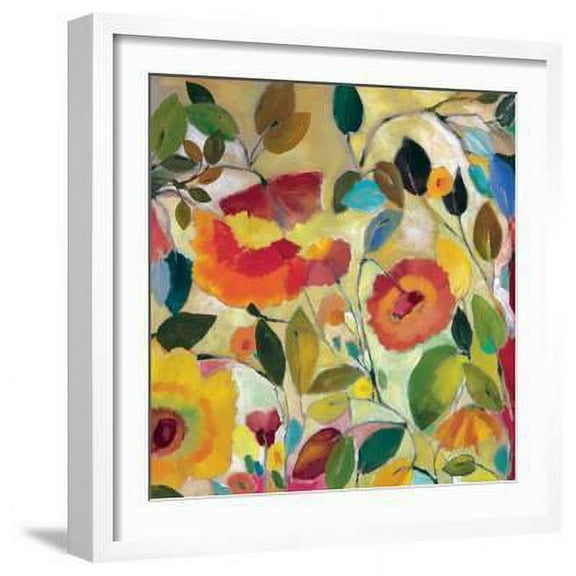 Garden Fantasie, Botanical Framed Art Print Wall Art by Kim Parker Sold by Art.Com
