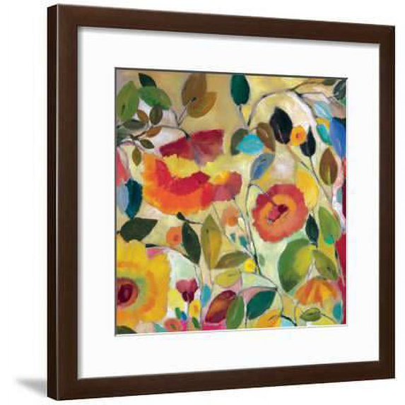 Garden Fantasie, Botanical Framed Art Print Wall Art by Kim Parker Sold by Art.Com