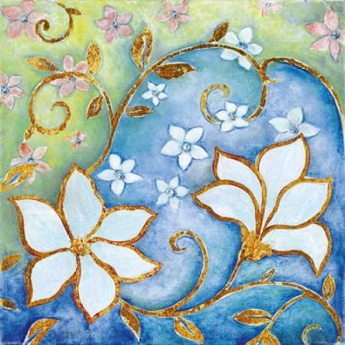 Garden Fantasy II Canvas Art - Tava Studios (24 x 24)