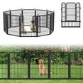 thumbnail image 1 of Garden Fence 22ft(L)×32in(H) No Dig Fence Panels with Gate Fencing for Yard Animal Barrier Decorative Garden Fencing for Backyard Patio Garden Fences and Borders for Dogs, 1 of 9