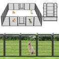 thumbnail image 1 of Garden Fence 45ft(L)×40in(H) No Dig Fence Panels with Gate Fencing for Yard Animal Barrier Decorative Garden Fencing for Backyard Patio Garden Fences and Borders for Dogs, 1 of 9