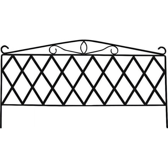 Garden Fence Bk 30X16 Mintcraft Garden Fence GF-3179 Black 045734979413