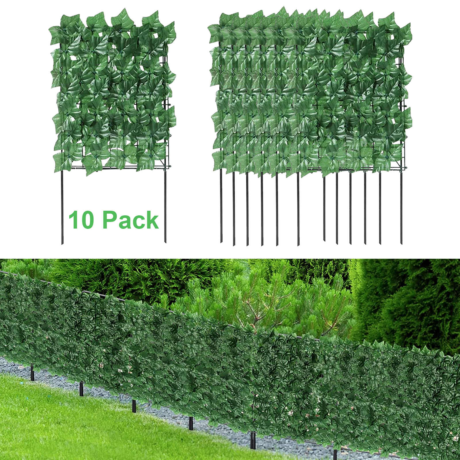 Garden Fence Decorative Fence Metal Wire Panel Border