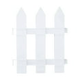 thumbnail image 1 of Garden Fence - Insert White Plastic Fence Garden Picket Fence Edgings Lawn Flowerbeds Plant Borders Decorative Garden Yard, 1 of 4