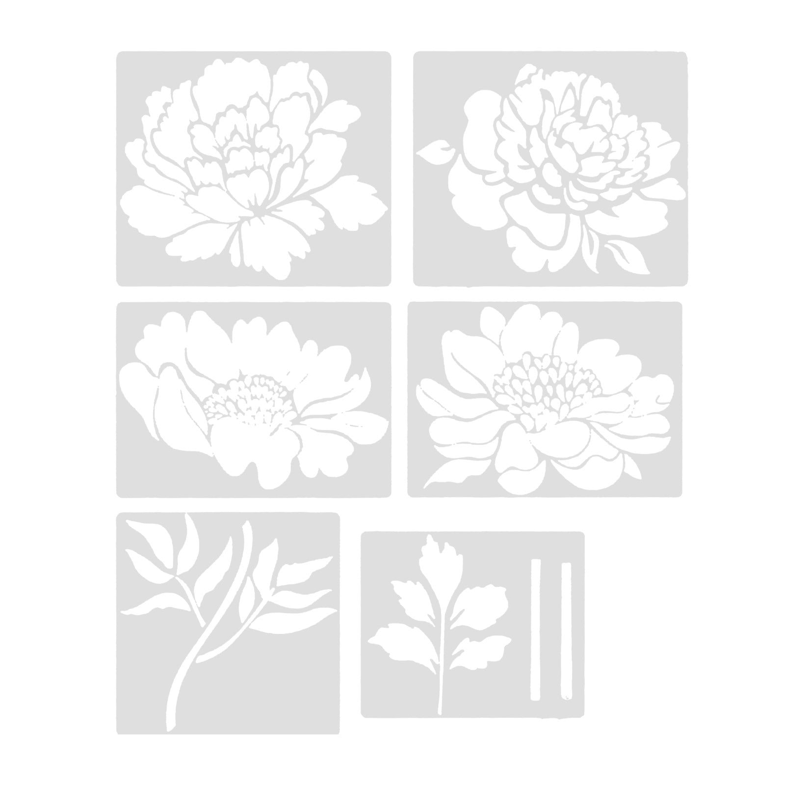 Garden Fence Large Flower Stencils DIY Decoration 2024 New Giant
