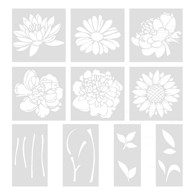 Garden Fence Large Flower Stencils DIY Decoration 2024 New Giant