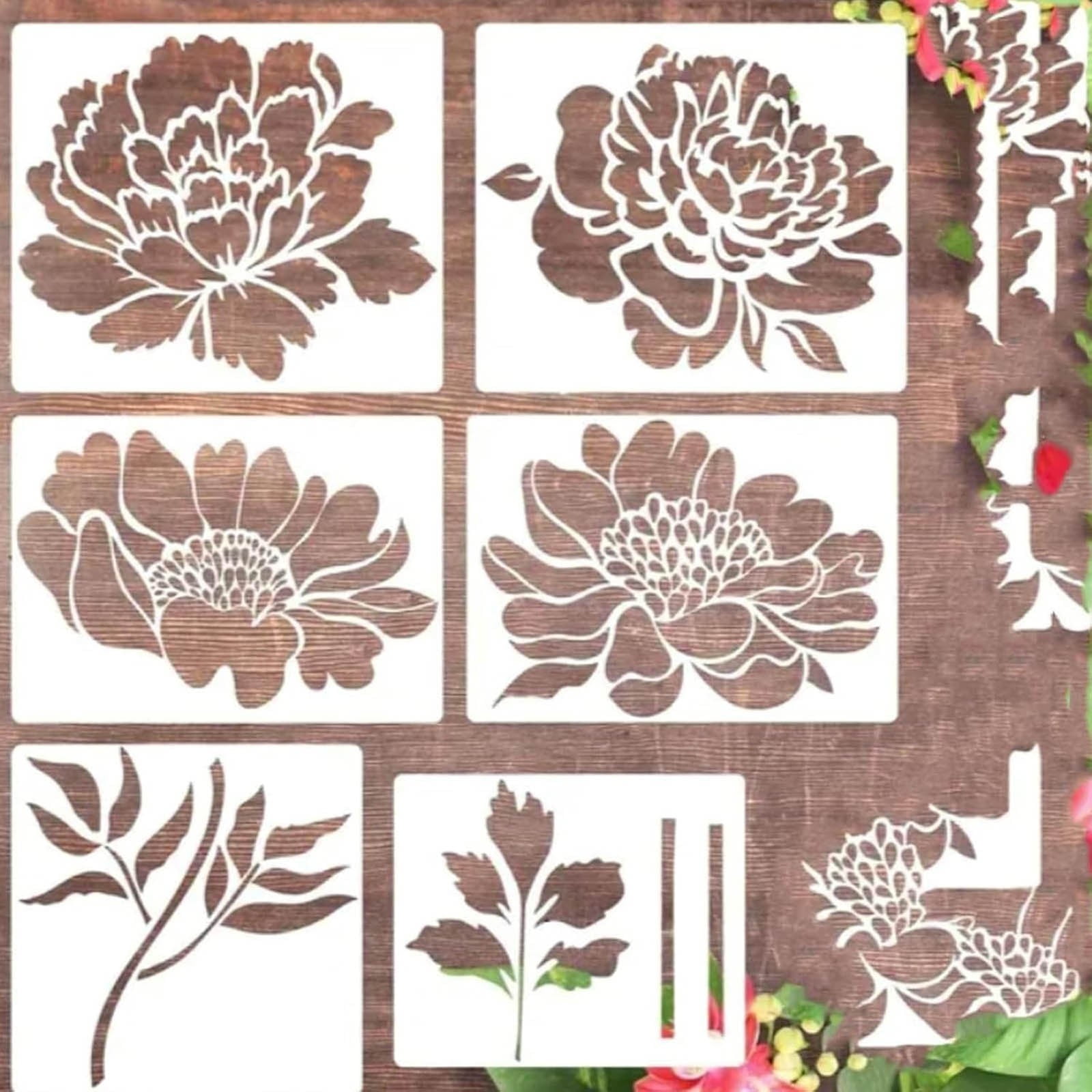 Garden Fence Large Flower Stencils DIY Decoration 2024 New Giant   Garden Fence Large Flower Stencils DIY Decoration 2024 New Giant Reusable Floral Stencil For Painting On Wood Walls Pattern Sunflower Yard Spray Pain A679c396 E02d 470e Bdc4 B7a83bef98d5.9942e53da780d2a470d5e7b661b30178 