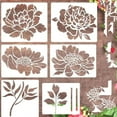 Garden Fence Large Flower Stencils DIY Decoration 2024 New Giant