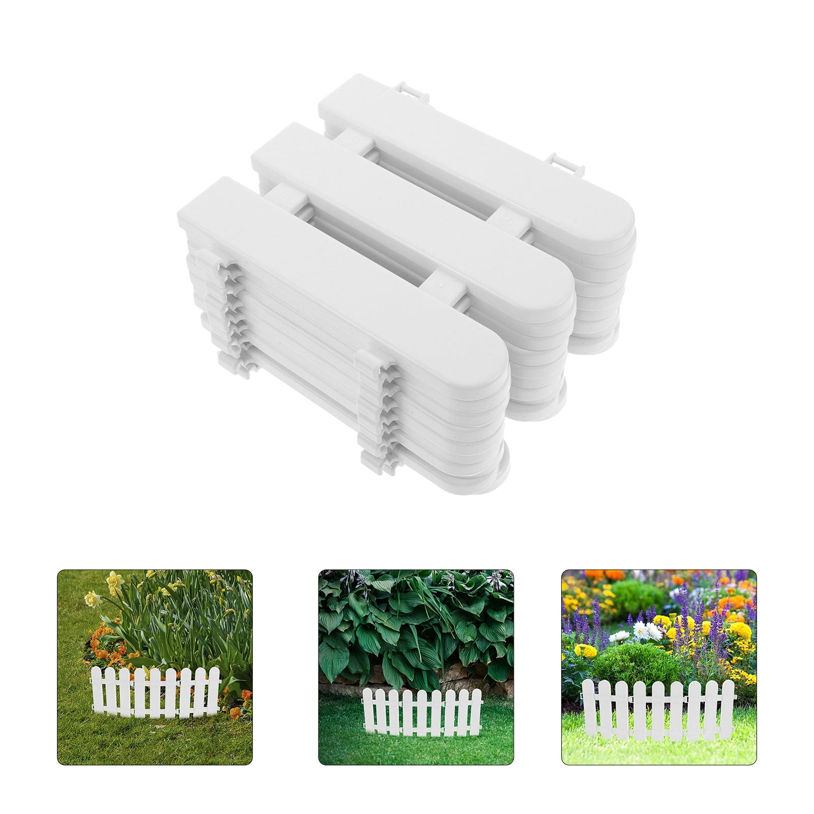Garden Fence Picket Fence Ornaments Courtyard Flower Garden Vegetable ...