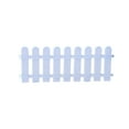 thumbnail image 1 of Garden Fence, Plastic Yard Fence, Small White Mini Fence for Flower Bed Edging with Ground Studs, Durable Easy Assembly and Portable Home Garden Border Protection, 1 of 7