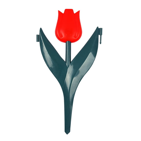Garden Fence Tulips Flower Design Interlocked PVC Edging Fence for Decorative Flower Beds and Walkways Plant Area