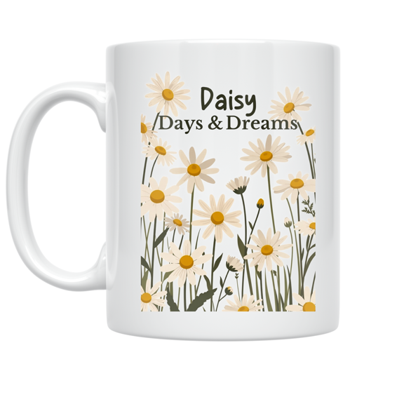 Garden Festival Nostalgia - Flower Lover - 11 oz Ceramic Coffee Mug