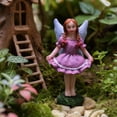 thumbnail image 1 of Garden Figurines Miniature Resin Fairies Statues Ornaments for Garden Terrarium Pot Yard Decor Indoor Outdoor Home Party Gift Fairy Garden Decor, 1 of 7