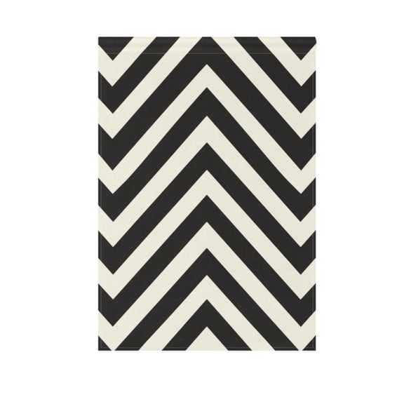 Garden Flag 12"x18" Chevron Lines Double-Sided Yard Flags for Outside Outdoor All Seasonal Decoration