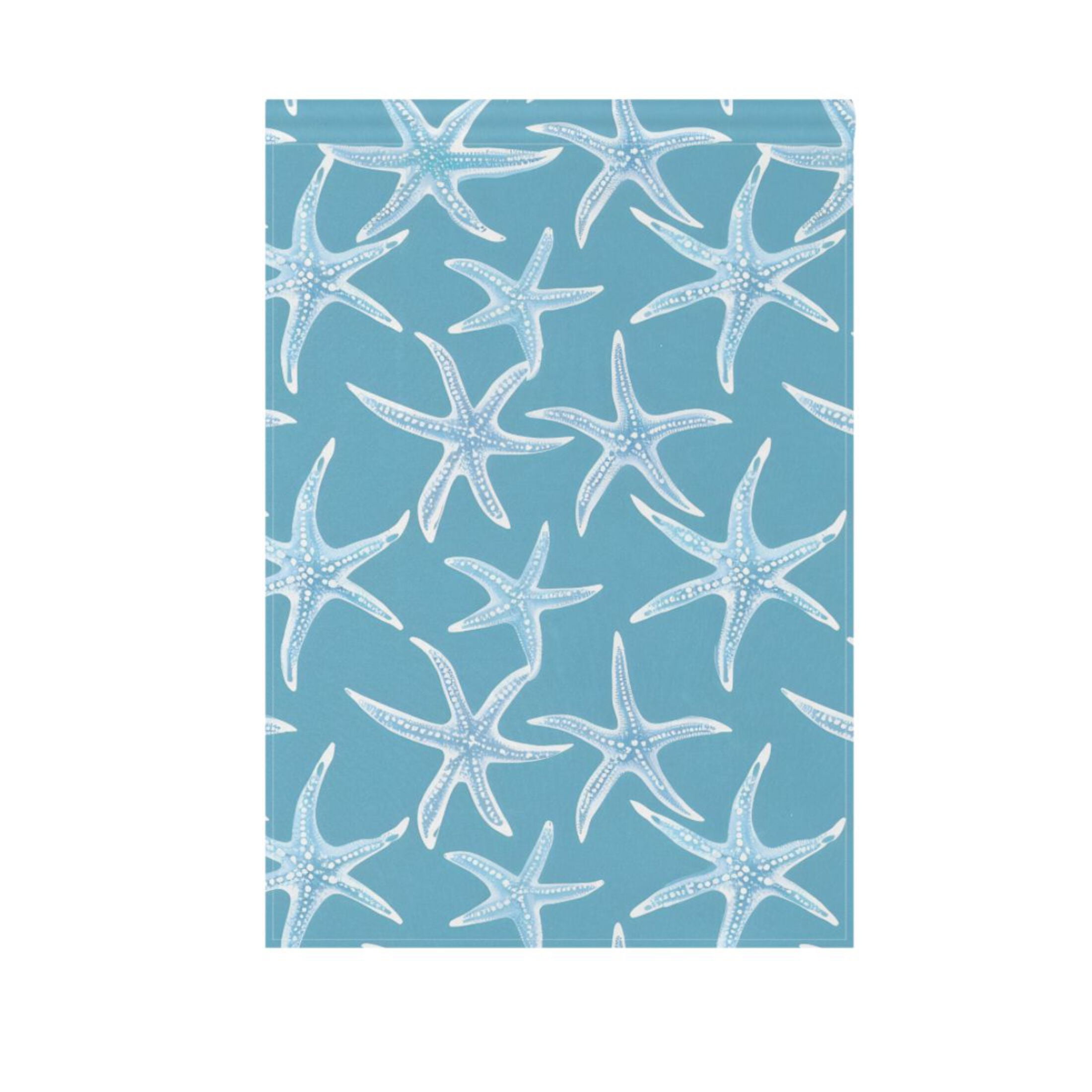 Garden Flag 28"x40" Blue Pastel Starfish Double-Sided Yard Flags for ...